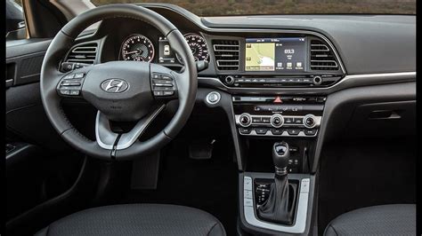 2019 Hyundai Elantra - INTERIOR - YouTube