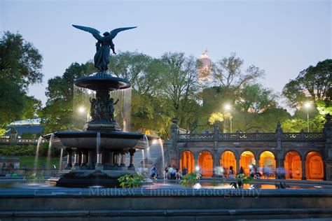 Bethesda Fountain in Central Park New York City Photography - Etsy