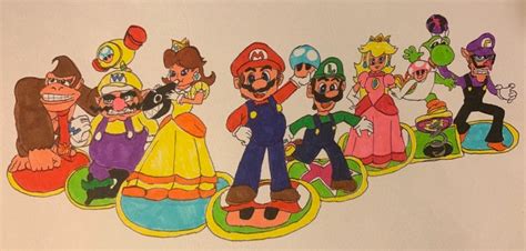 Mario Party 4 Characters by Kswimmer93 on DeviantArt