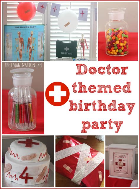 Doctor Themed Birthday Party Ideas and Games - The Imagination Tree ...