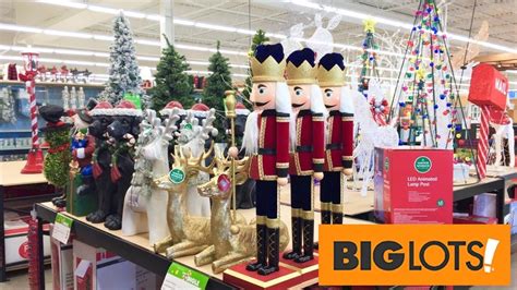 BIG LOTS CHRISTMAS DECORATIONS TREES ORNAMENTS HOME DECOR SHOP WITH ME SHOPPING STORE WALK ...