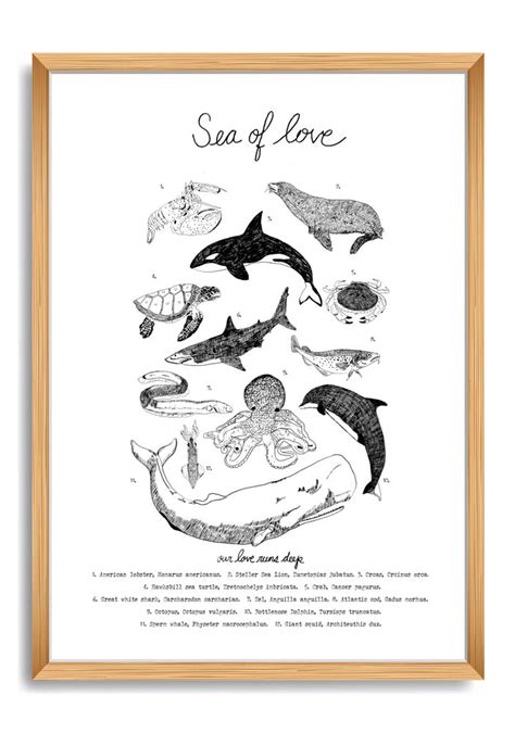 "Sea of Love" Print – screech owl design