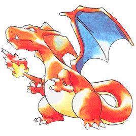 Pokemon Red and Blue Charizard | Pokemon charizard, Pokemon art, Pokemon