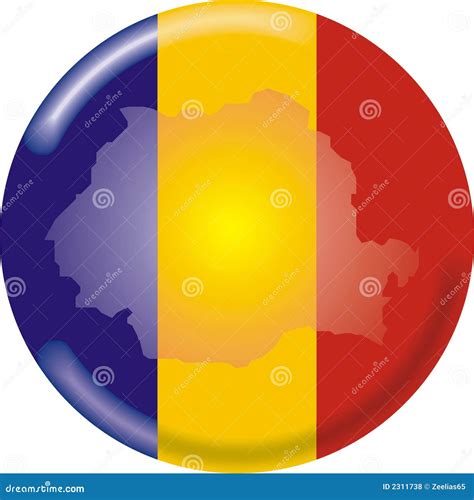 Romania map and flag stock vector. Illustration of republic - 2311738