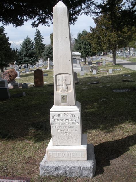 The Mystery Of Utah History: Salt Lake Cemetery is Alive with History