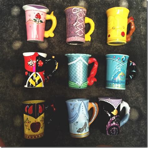 Disney Discovery- Princess And Villain Coffee Mugs