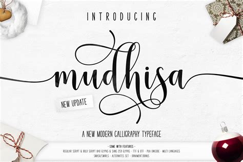 Mudhisa Script Font Free - Dafont Free