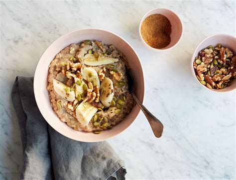 Banana Bread Porridge Bowl Recipe | goop