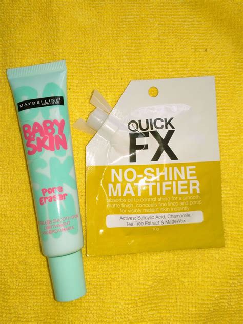 Affordable Make Up Primer: Maybelline Baby Skin Pore Erase and Quick FX No-Shine Mattifier ...