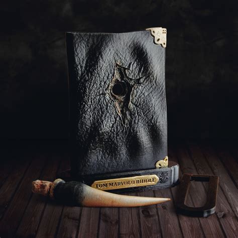 Tom Riddle Diary and Basilisk Fang | CGTrader