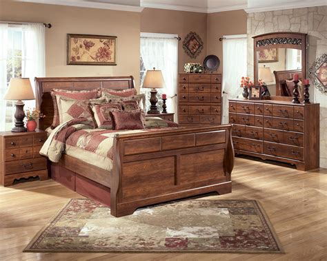 Signature Design by Ashley Timberline Queen Bedroom Group | Del Sol ...