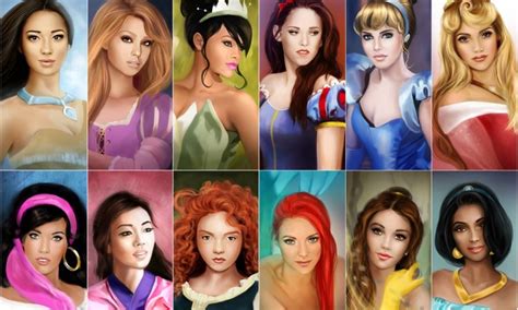 The Never-ending Fan Art Tributes to Disney Princesses