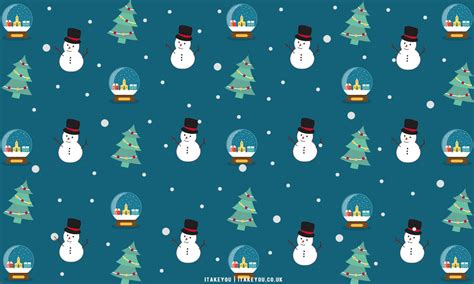 20+ Christmas Wallpaper Ideas : Teal Background For PC/Laptop I Take ...