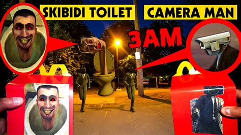 DO NOT ORDER CURSED SKIBIDI TOILET HAPPY MEAL & CAMERAMAN HAPPY MEAL AT 3AM | CURSED SKIBIDI ...