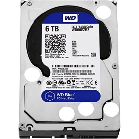 Questions and Answers: WD Blue 6TB Internal SATA Hard Drive for Desktops WD60EZRZ - Best Buy