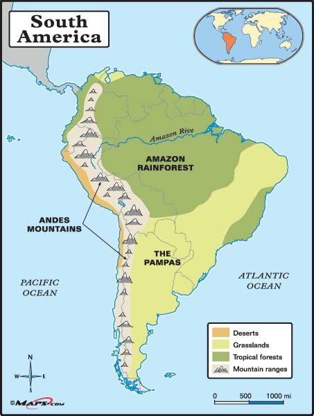 South America Map - Free Printable Maps
