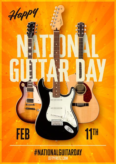 National Guitar Day 2024 - How To Celebrate!