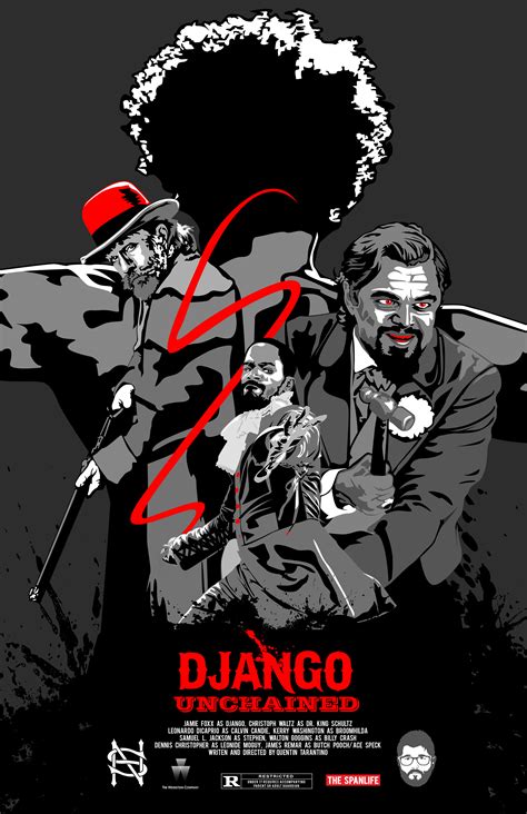 Django Unchained Poster on Behance