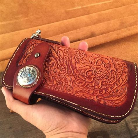 Shop 50+ Badass Leather Skull Wallets for Men – iChainWallets