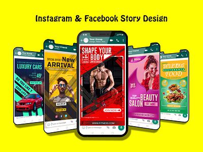 Facebook & Instagram Story Design by Anisur Rahman on Dribbble