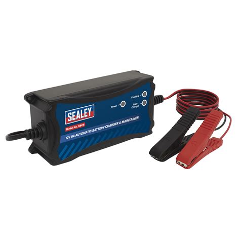 Battery Maintainer Charger 12V 6A Fully Automatic SBC6 - Bodyshop Solutions