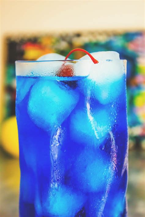 AMF drink, Adios Motherfucker cocktail, blue cocktail with… | Flickr