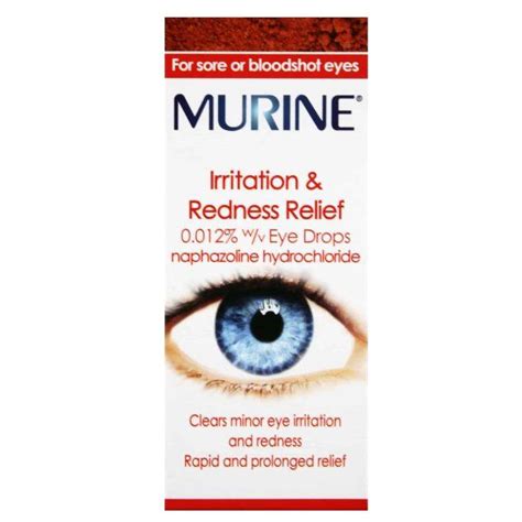 Murine Irritation And Redness Relief Eye Drops 10ml Ireland