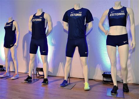 Nike Unveils Estonian Track and Field Uniforms and Medal Stand Apparel - Nike News