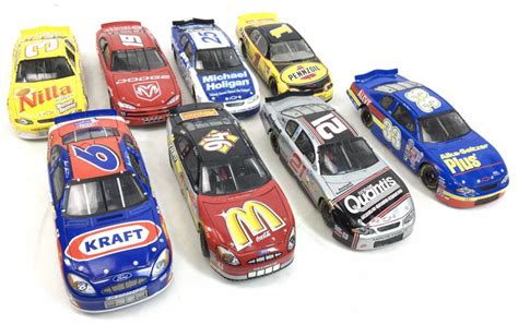 Lot - (8) 1:24 Scale Diecast NASCAR Stock Cars