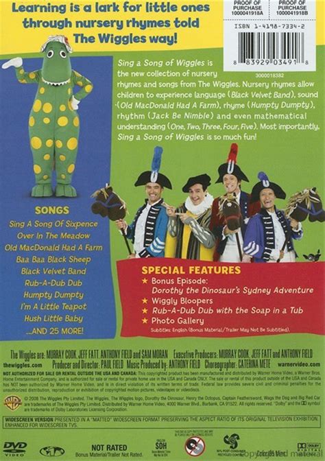 Wiggles, The: Sing A Song Of Wiggles (DVD) | DVD Empire