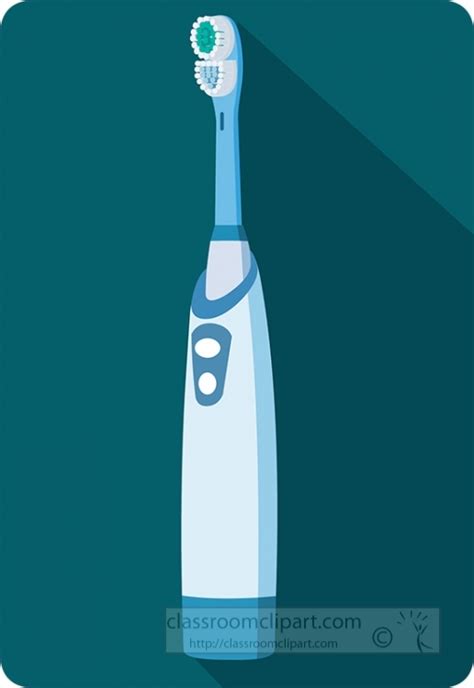 Dental Clipart-electric toothbrush clipart