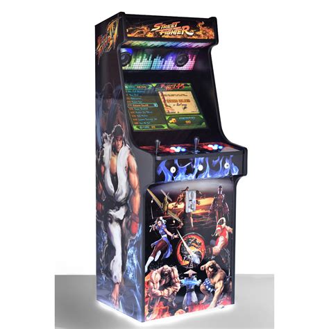 Retro Upright Arcade Machine, Street Fighter Artwork, 680 Games ...