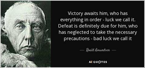 TOP 10 QUOTES BY ROALD AMUNDSEN | A-Z Quotes