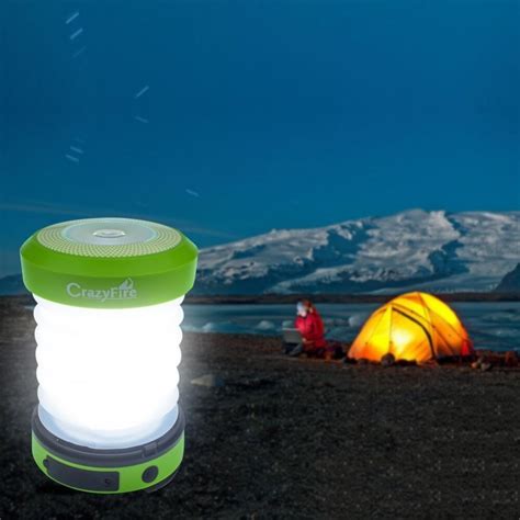 Portable Solar Camping Light LED Downlight Lamp 3 Mode with Battery USB Rechargeable Flashlight ...