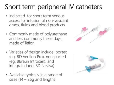 Vascular access devices