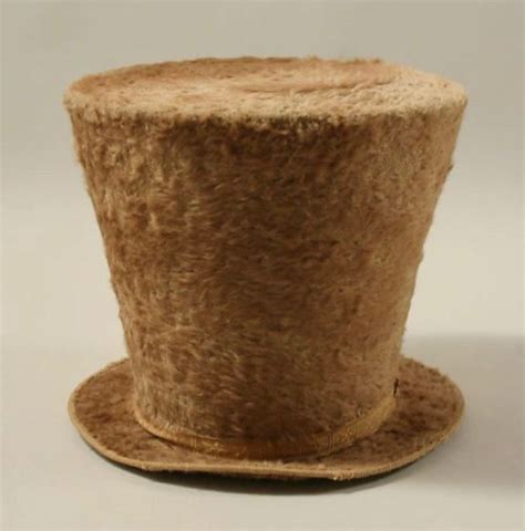 Man’s beaver pelt top hat, ca. 1830 | Antique hats, Top hat, Historical ...