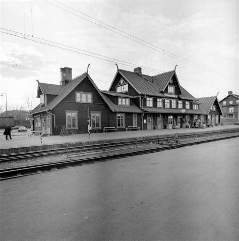 Boden centralstation. - Järnvägsmuseet / DigitaltMuseum