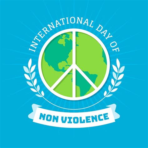 Premium Vector | International day of non violence