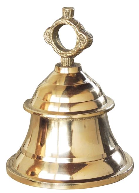 Buy Brass Hanging Temple Pooja Bell, Ghanta Online at Low Prices in India - Amazon.in