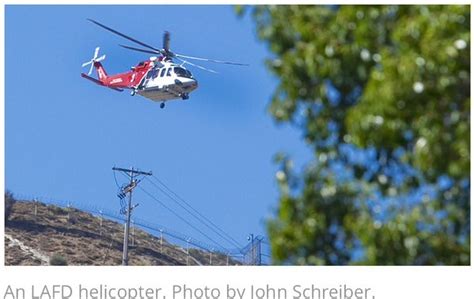 Injured Hiker Rescued by LAFD - Canyon News