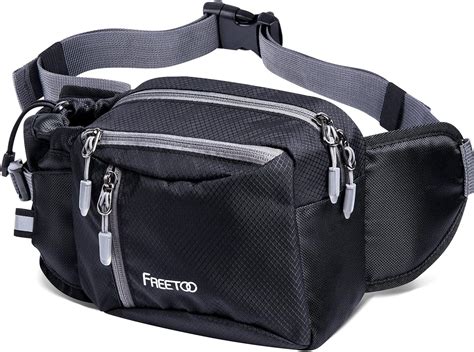 FREETOO Fanny Pack Waterproof Bum Bag with Large Capacity Durable ...