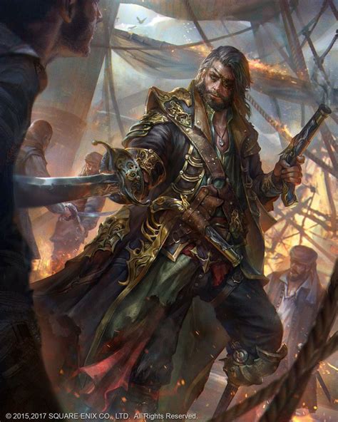 ArtStation - François l'Olonnais Pirate, jeremy chong | Pirate art ...