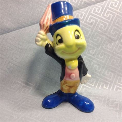 1970s Jiminy Cricket ceramic figurine in 2024 | Disney figurines ...