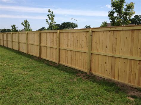 Wood Fence Diagram