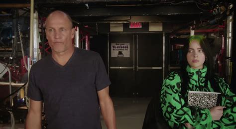 Woody Harrelson Shows Billie Eilish Around 'SNL' Set In New Promo: Watch