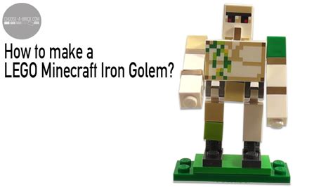 LEGO Minecraft Minifigure - Iron Golem - matagrande.al.gov.br