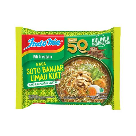 Indomie Rasa Soto Banjar Limau Kuit 75g Online at Best Price | Instant Soup Noodle | Lulu Indonesia