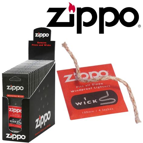 NEW! Zippo Genuine Wick Replacement Wicks 6ct Value Packs 1WK-Z Zippo ...