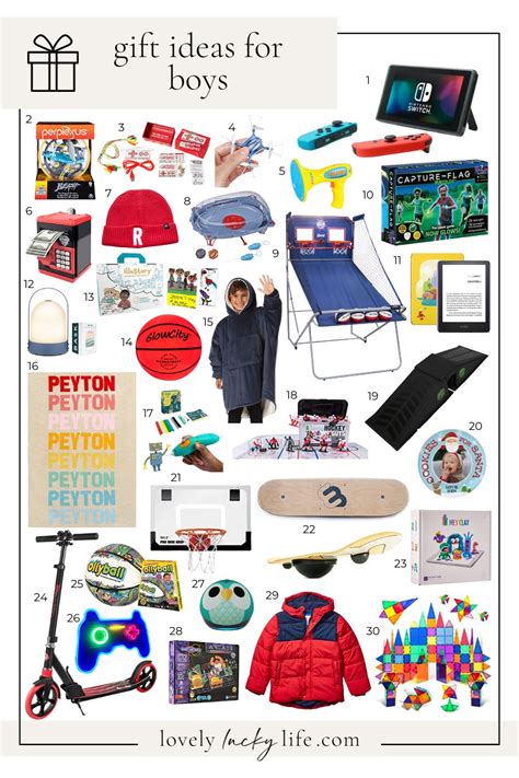 Gift Ideas for Boys - Lovely Lucky Life