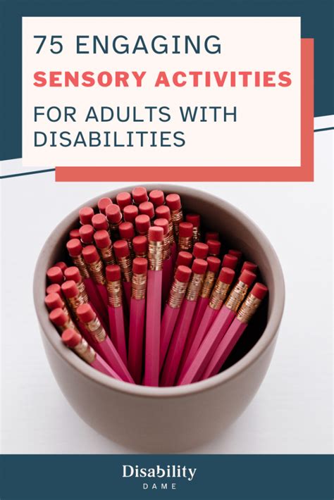 75 Engaging Sensory Activities for Adults with Disabilities (That Are Fun!)